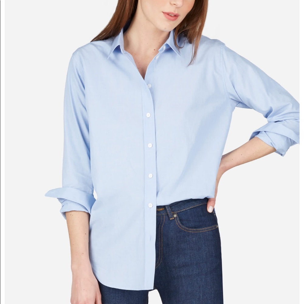 Everlane The Relaxed Poplin Shirt NWT